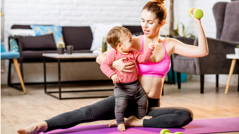 10 Minute Easy Workout for Busy Moms