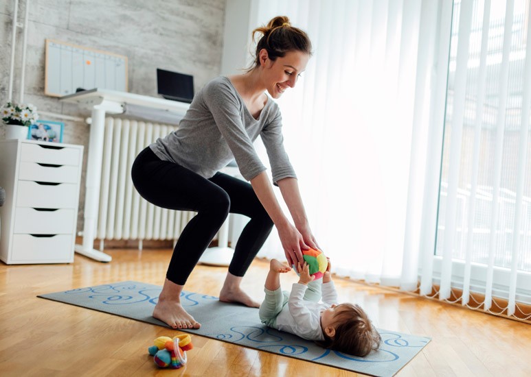 workout for busy moms